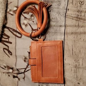 Wallet Keychain bracelet combo